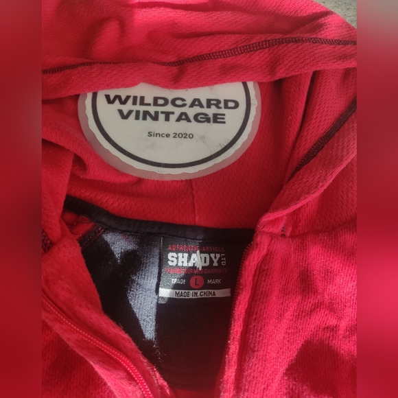Shady Zipper neck Hoodie size large - Picture 2 of 3